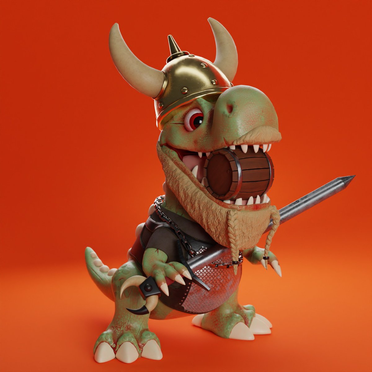 Don’t be late, it’s more than just art! Get ready to define the future of #DinoBTC #ROAR #Ordinals