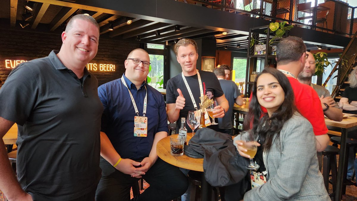 AzureLowLands's tweet photo. 🎉 The Azure Lowlands Speaker and Crew Dinner have kicked off!  🍽️ https://t.co/1VdUmg7hPH