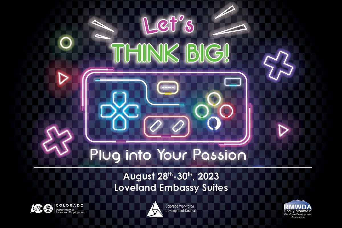 Hosts @ColoradoLabor and @the_cwdc are seeking workshop proposals for the 2023 Think Big Conference. Workshops can include specific programs, strategies, or tools to help youth-serving professionals better serve their clients. Submit your proposal by 6/30 fs29.formsite.com/rDpQ1M/Think-B…'