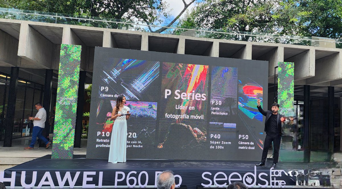 LLainez_ES's tweet image. #HuaweiMobileCA lanza en el país el  #P60Pro como muestra de su interés de invertir localmente #IluminaElSalvador
