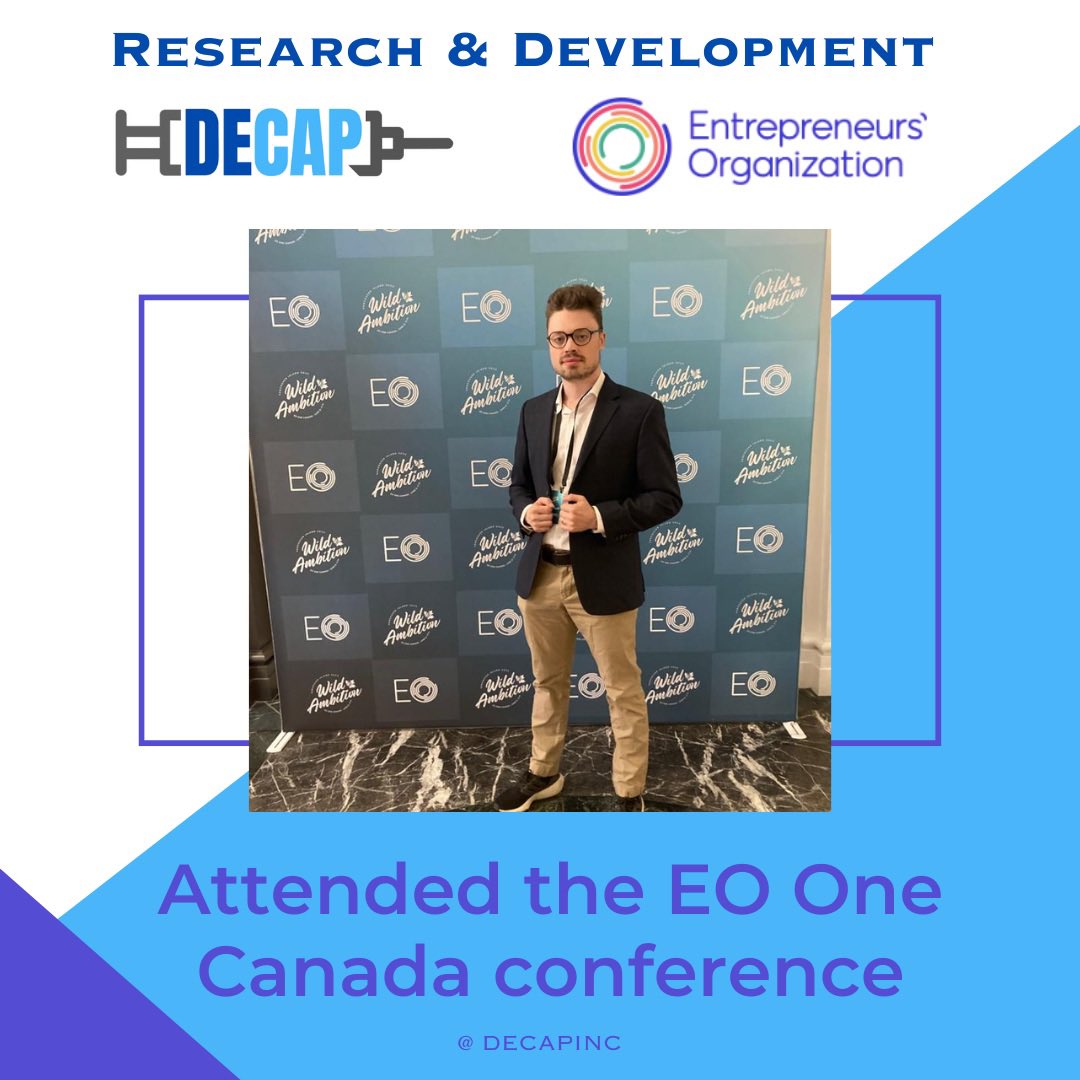 DECAP had an unforgettable experience at the EO One Canada conference! 🌟🇨🇦 The learning and networking opportunities were absolutely phenomenal, propelling us towards new heights. Grateful for the transformative experience and excited for the future! #DECAP #EOOneCanada