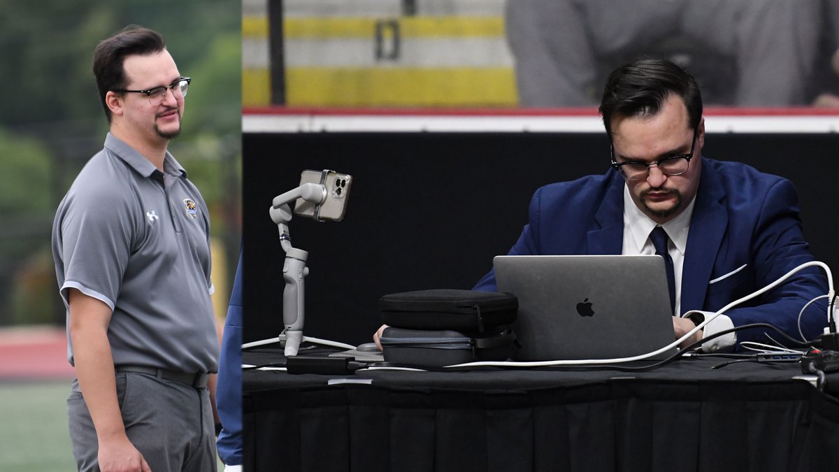 ClarkeAthletics's tweet photo. Brett Tudela Named Heart of America Athletic Conference SID of the Year

#ClarkePride 

Story ⬇️ 

https://t.co/Z67pns1OO0 https://t.co/MVg84GSp1u