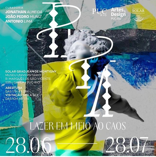 solargm_pucrio's tweet photo. "PIPA: O LAZER EM MEIO AO CAOS"
Abertura da  Exposição que apresenta obras e curadoria  de Antonio Lima, João Pedro Muniz e Jonathan Almeida – alunos da PUC-Rio, hoje 28 de junho às 17h. Vai até a 28/7/ 2023 no Solar  - Orientação Prof. Isabel Moreira e Renata Mattos https://t.co/K8uGJgYxMu