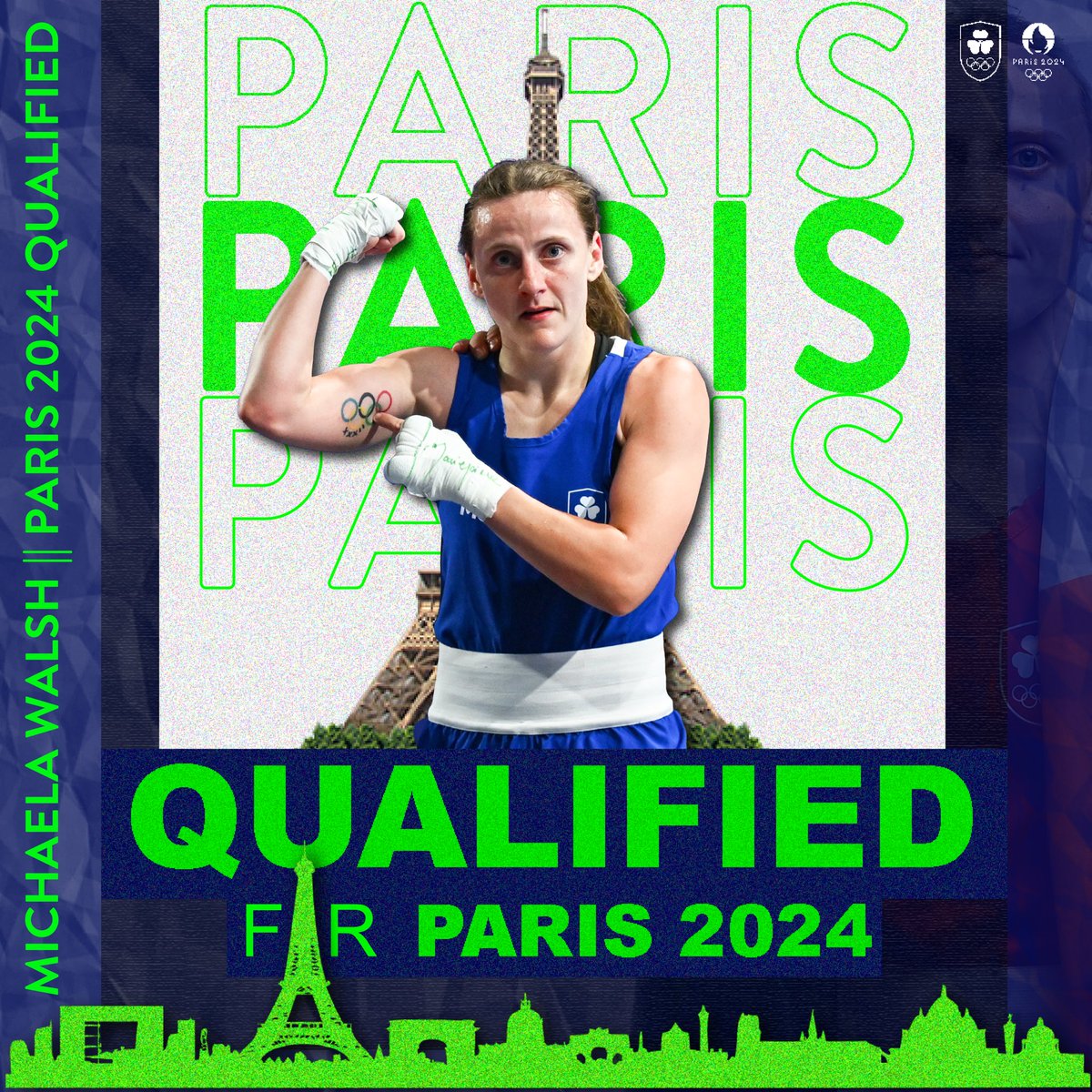MICHAELA WALSH, 👀 SEE YOU IN PARIS 🇫🇷

TICKET FOR ONE PLEASE 🎟️ <a href="/Paris2024/">Paris 2024</a> 

#TeamIreland