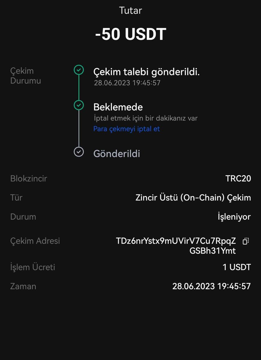 Bayram harçlığı gönderiyorum 50-100 $

Yüksek katılım olursa 10.000.000 TL içinden daha çok dağıtırız !

Beğeni yapabilirsiniz
