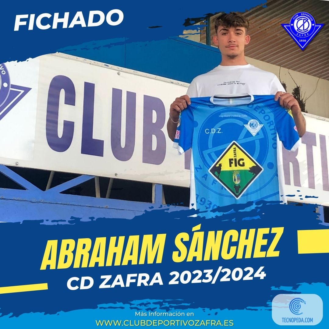 🔊 FICHAJE
🤝 ABRAHAM SÁNCHEZ
👉 El de Zafra, vuelve al club para la temporada 2023 - 2024
💙🤍💪🤍💙
