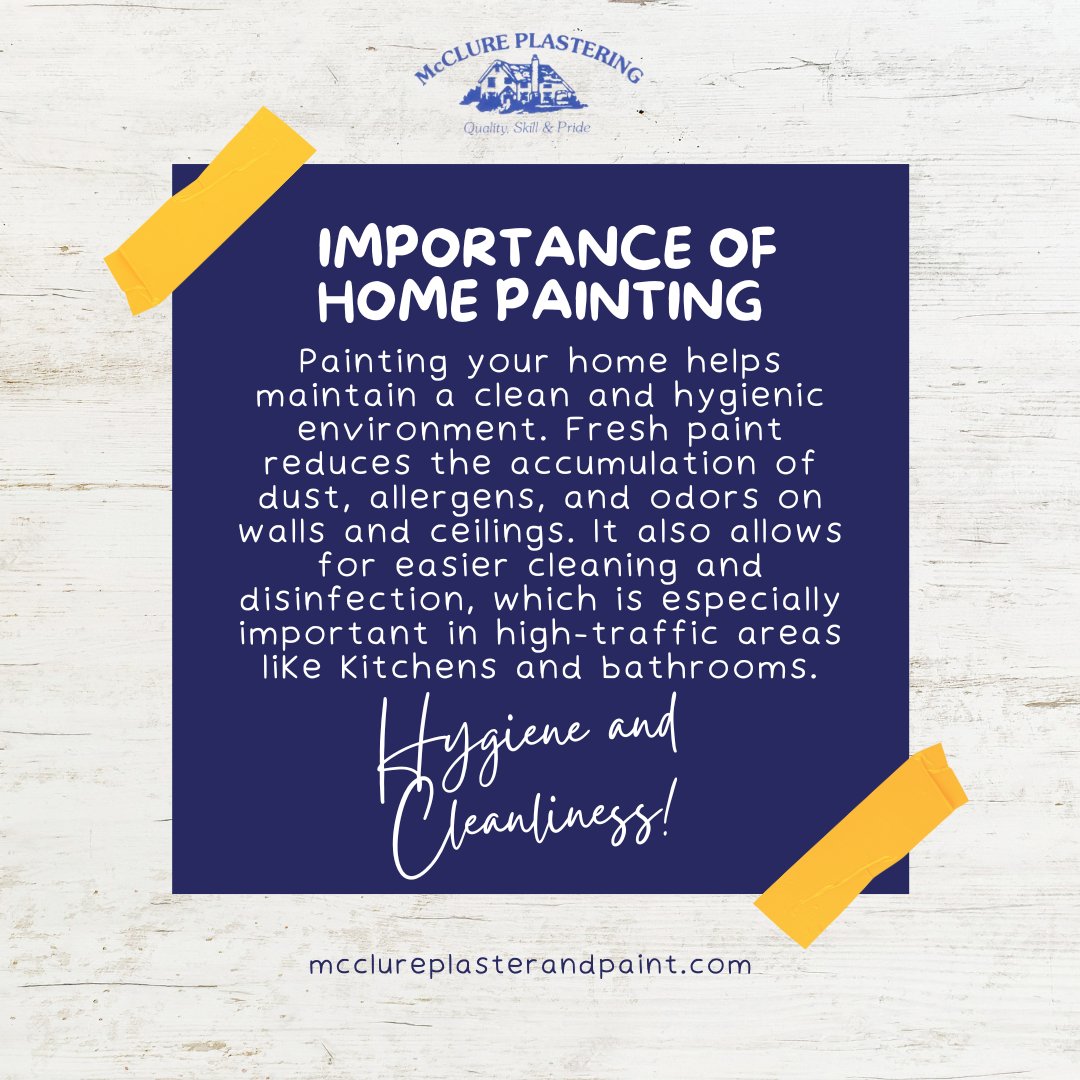 mcclureplaster's tweet image. Keep your home looking spick and span with a fresh coat of paint! Maintaining a clean, hygienic environment has never been easier. 

👇| Contact us at:
☎| 209-668-0974
🌐| mcclureplasterandpaint.com

#homeimprovement #renovationexperts #walltexture