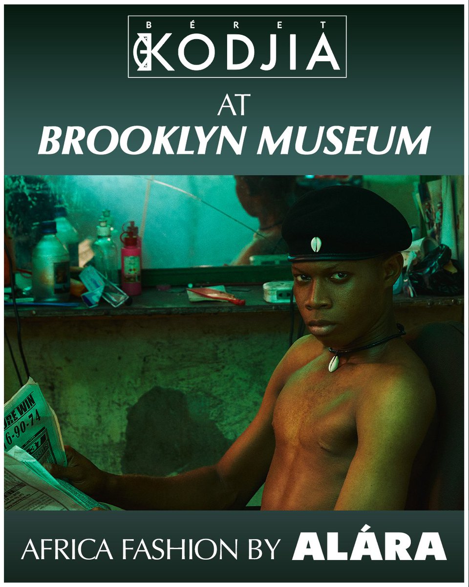 BÉRET KODJIA AT BROOKLYN MUSEUM AFRICA FASHION POP UP STORE BY ALÀRA LAGOS Le béret KODJIA intègre le @brooklynmuseum de New York (USA) au sein du pop up store @alaralagos, du 23 juin au 22 octobre 2023. Plus d'infos : bit.ly/beretkodjia-at…