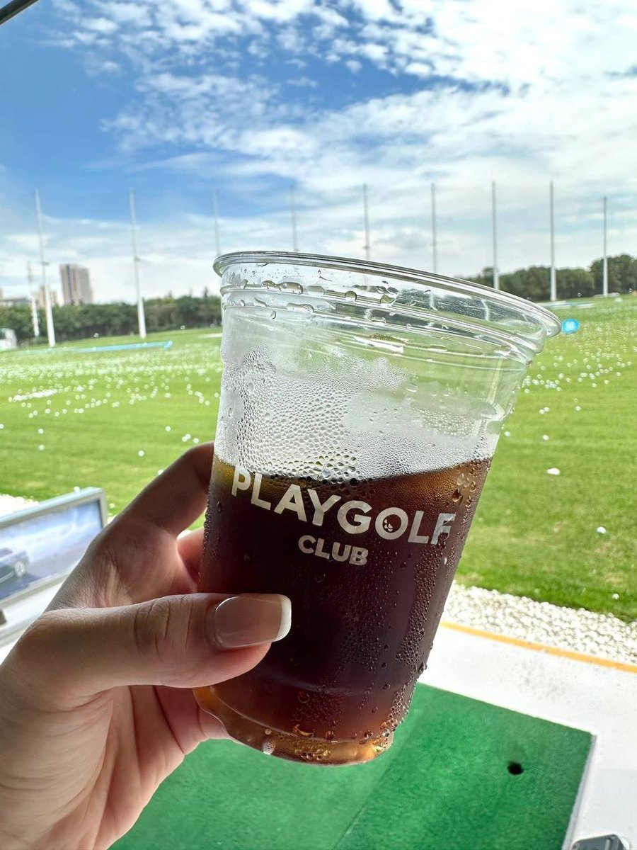 Even God must practice his putter.