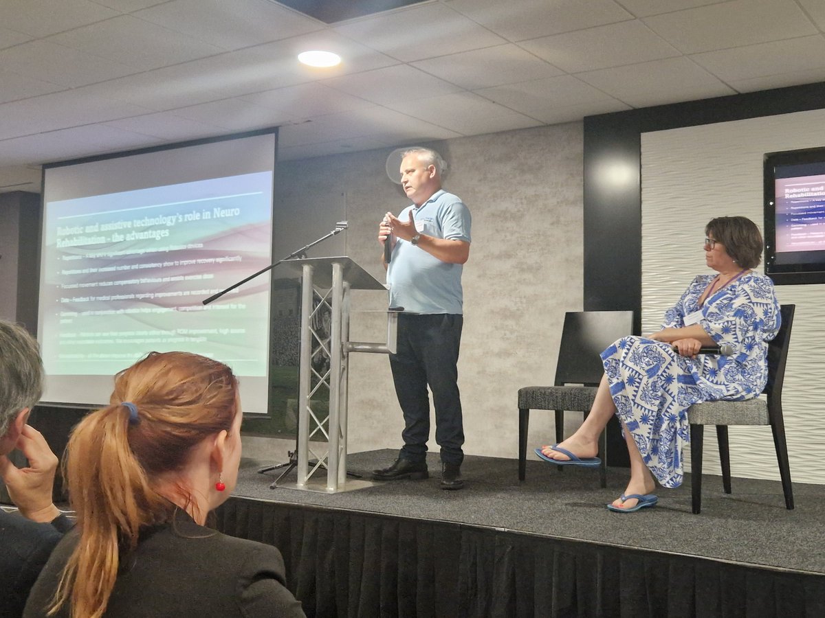 NPrehab's tweet photo. Loved hearing from our own @CorfieldKirstie and @StephenRuffle1 at #NABIF23. Look forward to seeing some people from today at our #NeuroHub #Tech launch on 11th July 2023. https://t.co/p7FKXKdv3h
