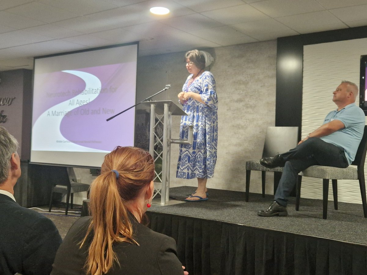 Loved hearing from our own <a href="/CorfieldKirstie/">Kirstie Corfield</a> and <a href="/StephenRuffle1/">Stephen Ruffle</a> at #NABIF23. Look forward to seeing some people from today at our #NeuroHub #Tech launch on 11th July 2023.
