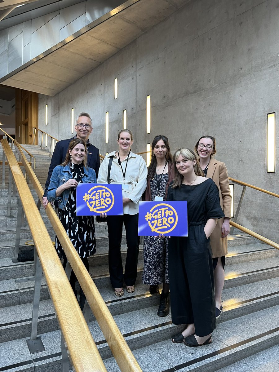 GrantSugden's tweet photo. So so proud to launch @WaverleyCare #GetToZero campaign at @ScotParl tonight. Thanks to all the amazing team @WaverleyCare who have worked so hard over so many months to get to this point! And thanks to @PFOKane for supporting us! 👏😀 https://t.co/7BY8sPgBCm