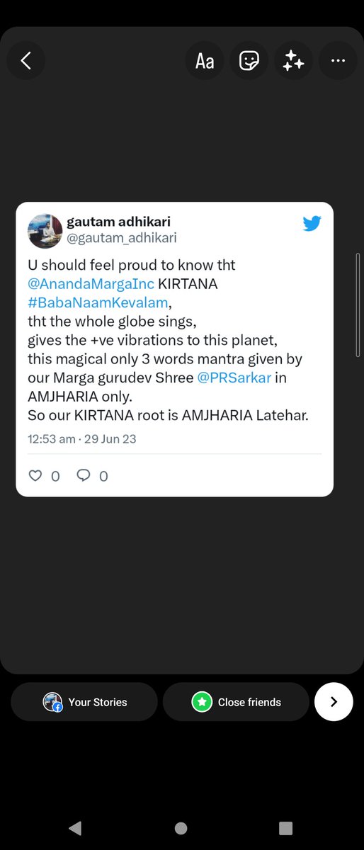 gautam_adhikari's tweet photo. Dea @JharkhandCMO @LateharDistrict we respect your protocol 🙏.
But plz don't hurt the religious sentiments of we Anandamargis 🙏.
Dea all @AnandaMargaInc @AnandaMargaBaba authorities around the globe, 
time to reunite and #saveamjharia .
We R losing our root 🙏🙏.
@anandamarga https://t.co/iibAKLGLvA
