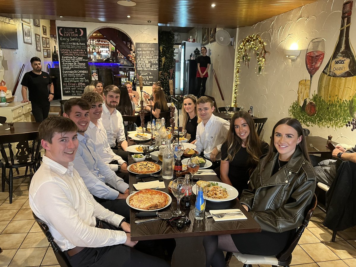 Fab evening taking the team out to thank them for their hard work in June and to set new goals ready for July📈💪🏼💚 <a href="/SamASmith_ERAC/">Sam Smith</a> <a href="/clairegrimes111/">Claire Graham</a>