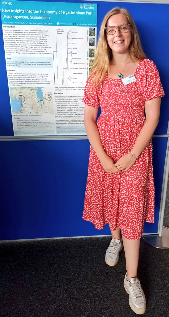 @hannah_con_bio and I have been @UniOfSurrey today with @RHSWisley John David & @konyveskalman at a Hyacinthinae(/aceae) meeting on medical uses of species from the group. Some great talks if you are not squeamish about needles in eyeballs. @ReadingBioSci