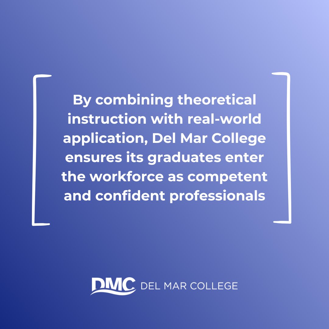 DelMarWORKS's tweet image. Students will gain invaluable experience from Del Mar&apos;s Process Technology Program.

Read how in our newsletter: bit.ly/3oDyw8M. #ProcessTech #DelMarWORKS #CareerDevelopment