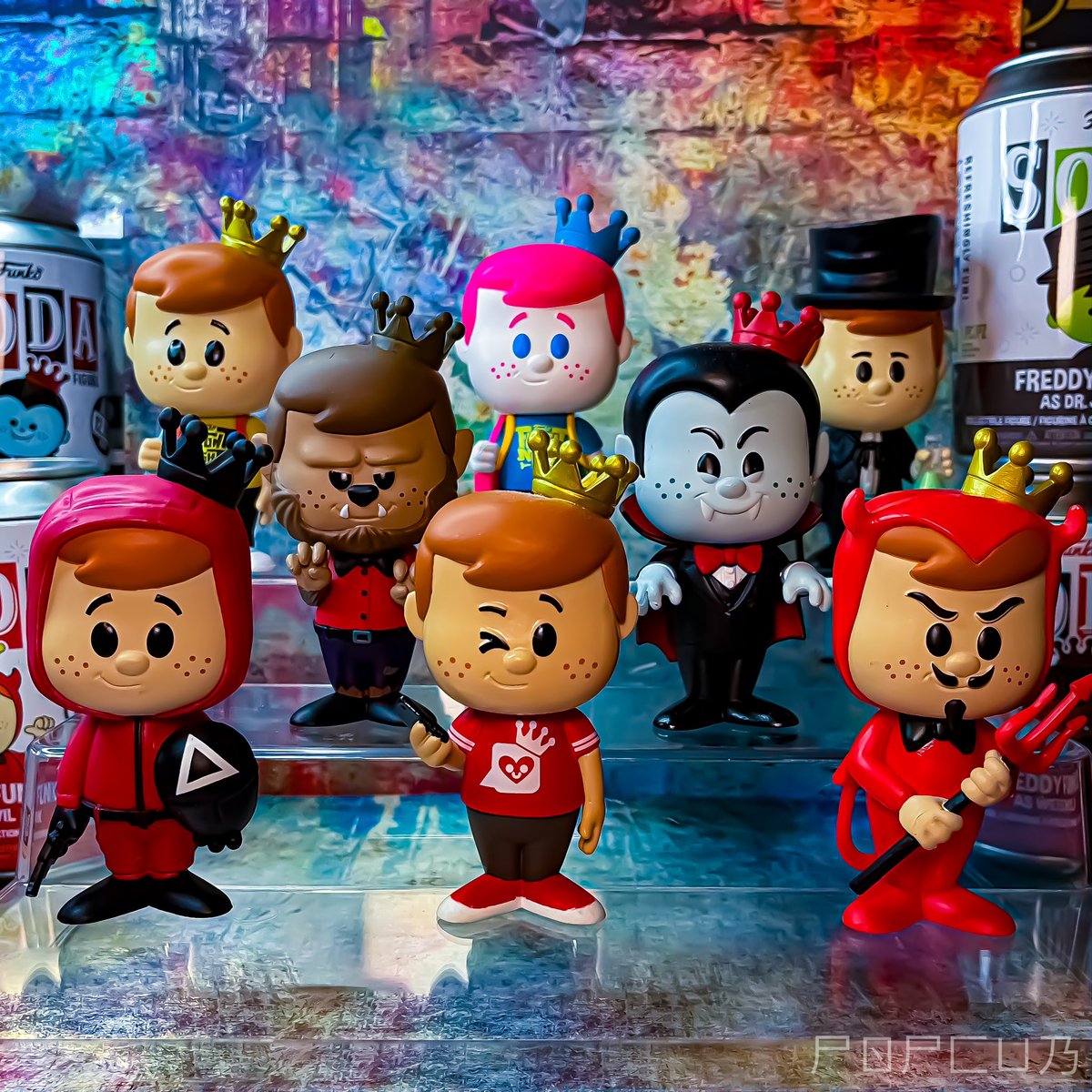 cubcore3's tweet photo. Happy 25th Birthday Freddy! the one and only in all shapes and sizes reminding us just to have fun! @funko @brianmariotti 

#HappyBirthdayFreddyFunko 👑💙 https://t.co/FfFYpKkk5a