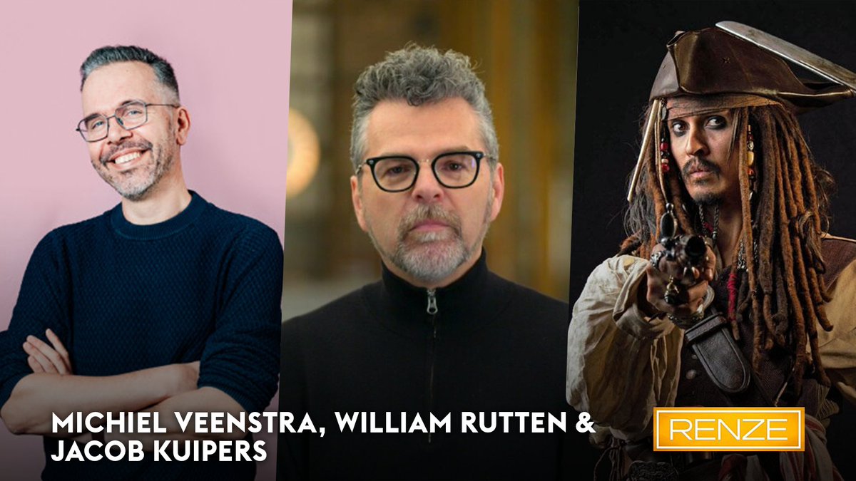 Het is vandaag 20 jaar geleden dat Johnny Depp voor het eerst in de huid  van kapitein Jack Sparrow kroop voor Pirates of the Caribbean. We bespreken  de succesformule met Michiel Veenstra,, image size:1200x675