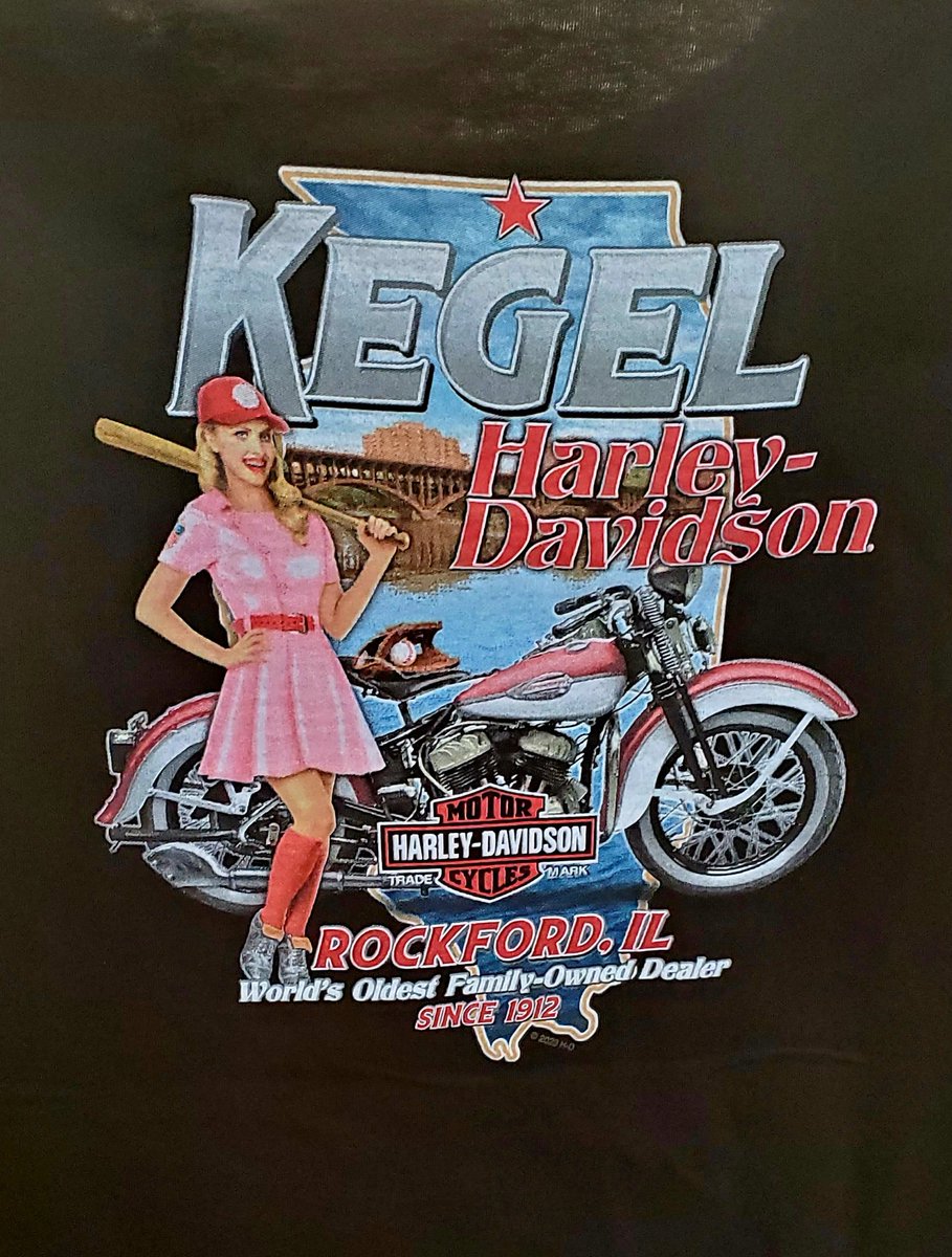 In case you missed it...

#KegelHD tees from official licensee Bravado just arrived yesterday, featuring our NEW back design! 

Our Motorclothes Gals are hard at work getting them out on the sales floor - stop in and get yours today!

#harleydavidson #rockfordil #rockfordpeaches