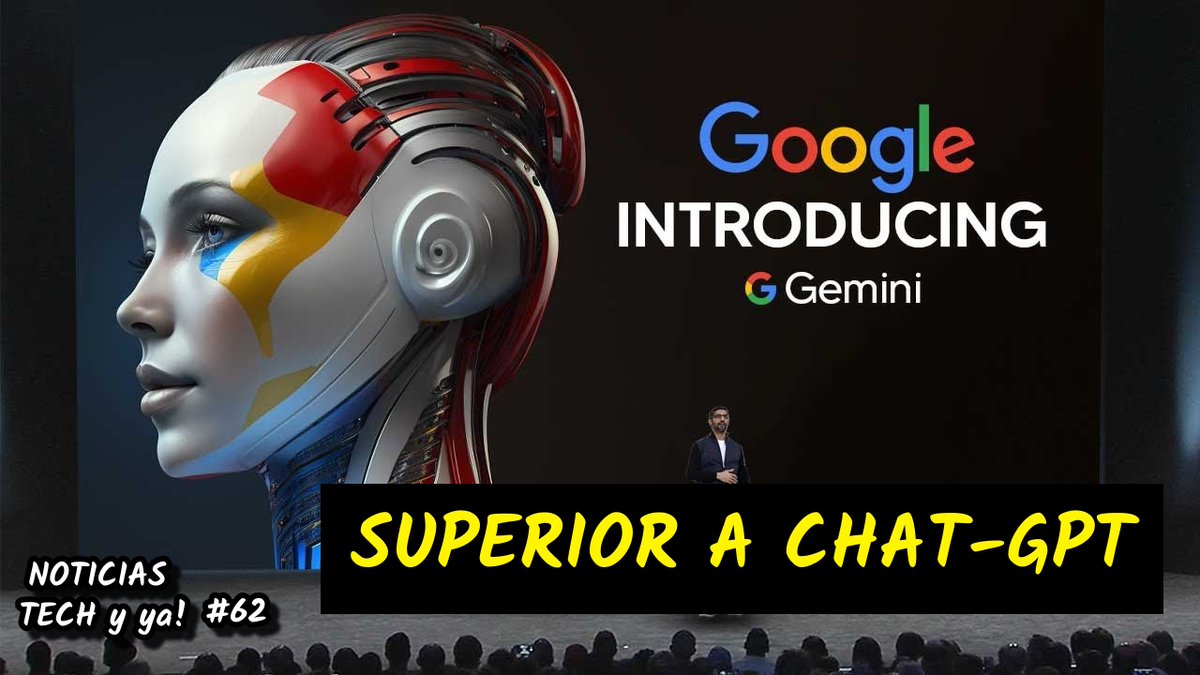powerhdeleon's tweet image. ¡NUEVO VIDEO!
Una IA más Poderosa que ChatGPT, GEMINI de Google
Puede apoyarnos con un RT
▶️youtu.be/NmIgjy985ek