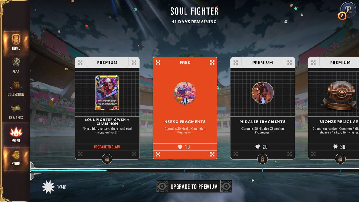 The Runeterra Report on Twitter: "Soul Fighter Event Pass (Preview)"