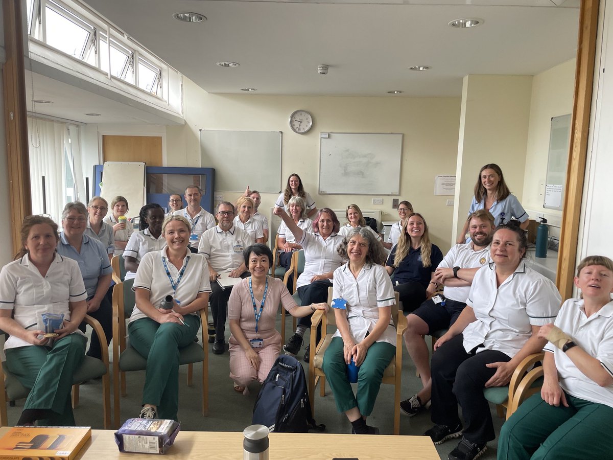 First face to face team meeting with my amazing Therapy team 👍🏻 x
