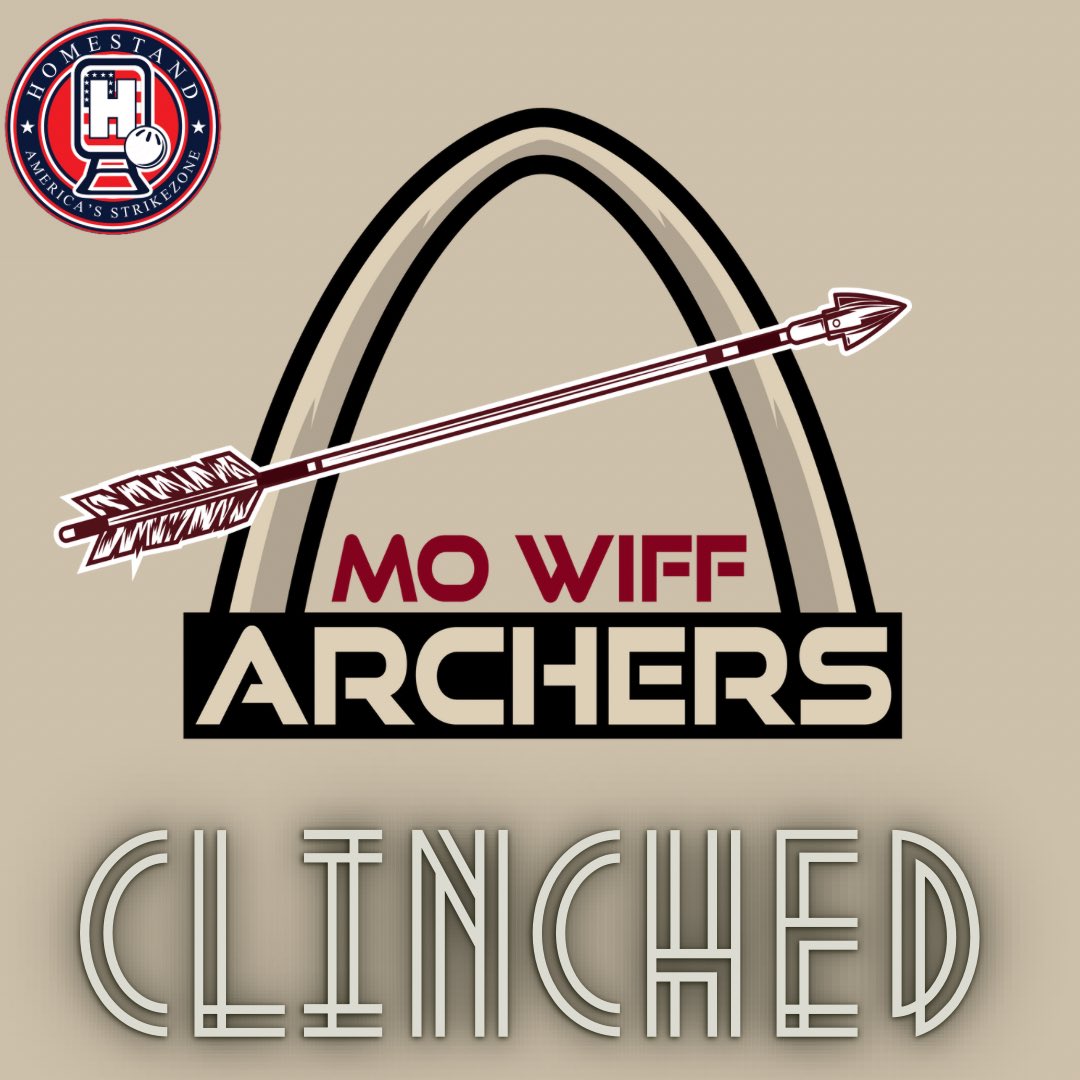 MO_Wiff's tweet image. MO-WIFF playoffs presented by Homestand:

The Archers are the next team this season to clinch a playoff birth!
#mowiff #archers #wiffleball