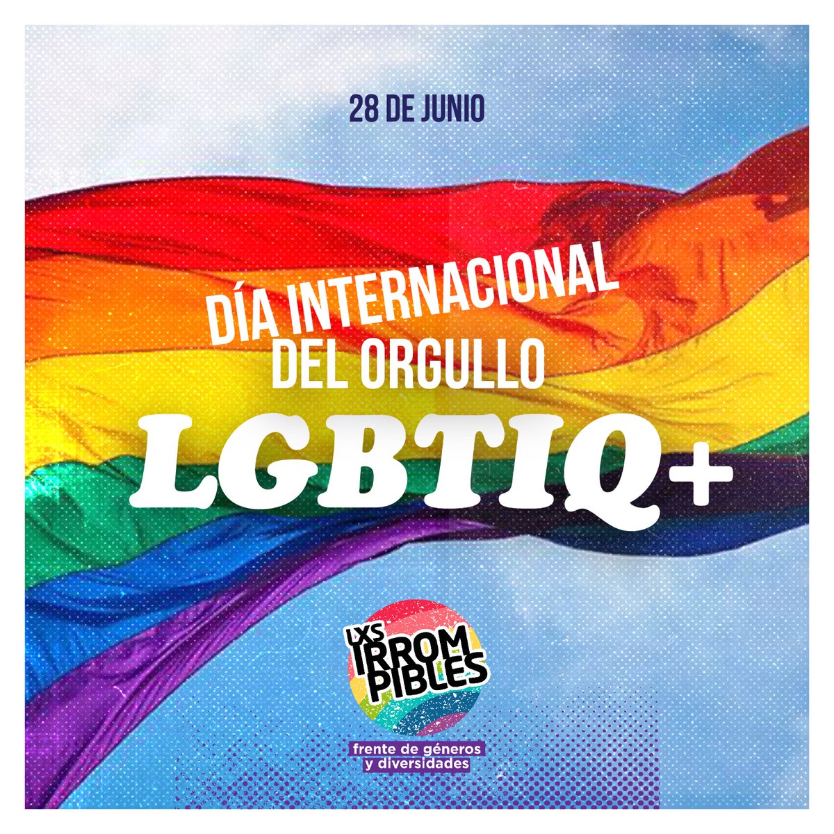 FrenteGyDCABA's tweet photo. "En una sociedad que nos educa para la vergüenza, el orgullo es una respuesta política". Carlos Jáuregui 

📍Celebramos hoy, 28 de junio, el Día Internacional del Orgullo LGBTIQ+🌈. https://t.co/0NXPaZbuA4