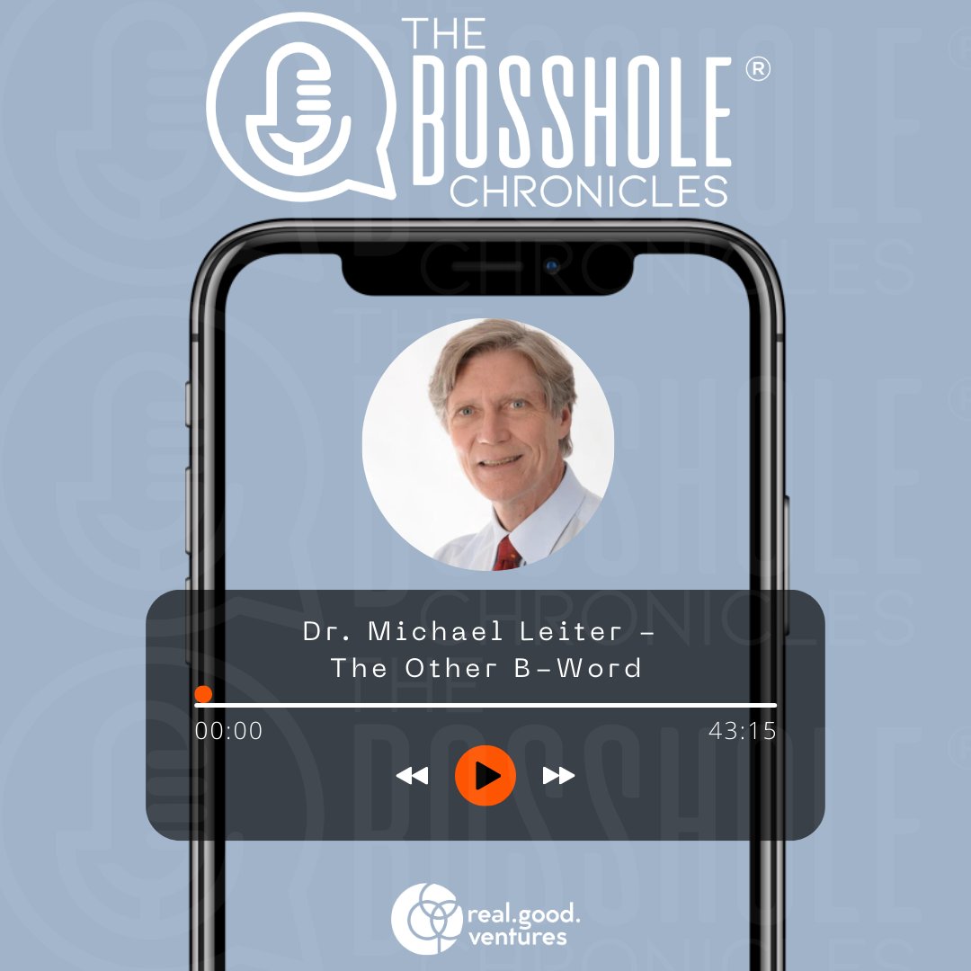 Bosshole_Chron's tweet image. This week, Sara is joined by Dr. Michael Leiter for a much-needed conversation about the (other) B-WORD! #burnout #talentoptimization #bosshole 
thebossholechronicles.buzzsprout.com/1451638/130738…