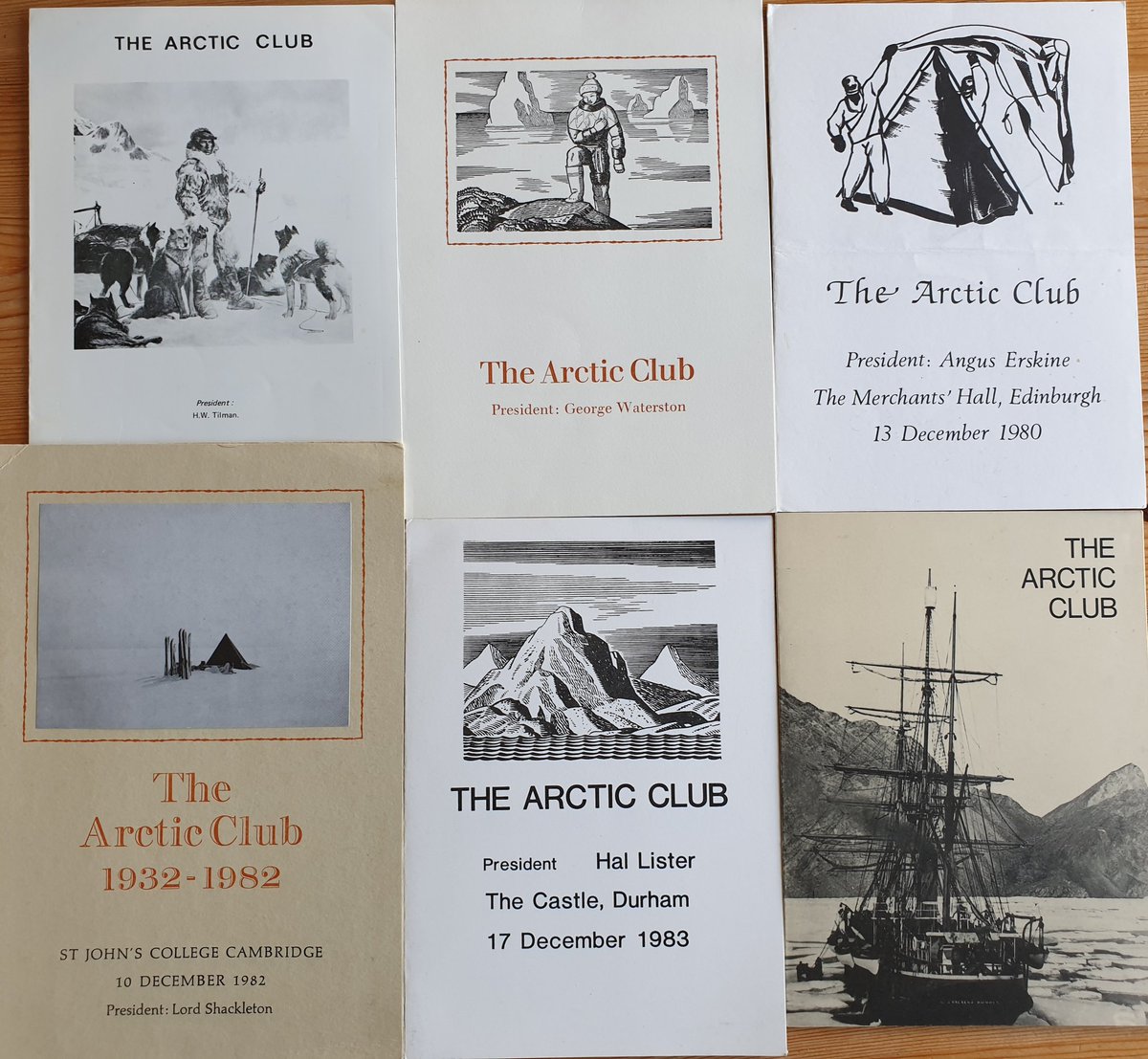 susieranford's tweet photo. Arctic Club menus from the 1970s &amp; 80s. Loving the 1986 doodles! @ScotArcticClub https://t.co/xeLJwri1jX