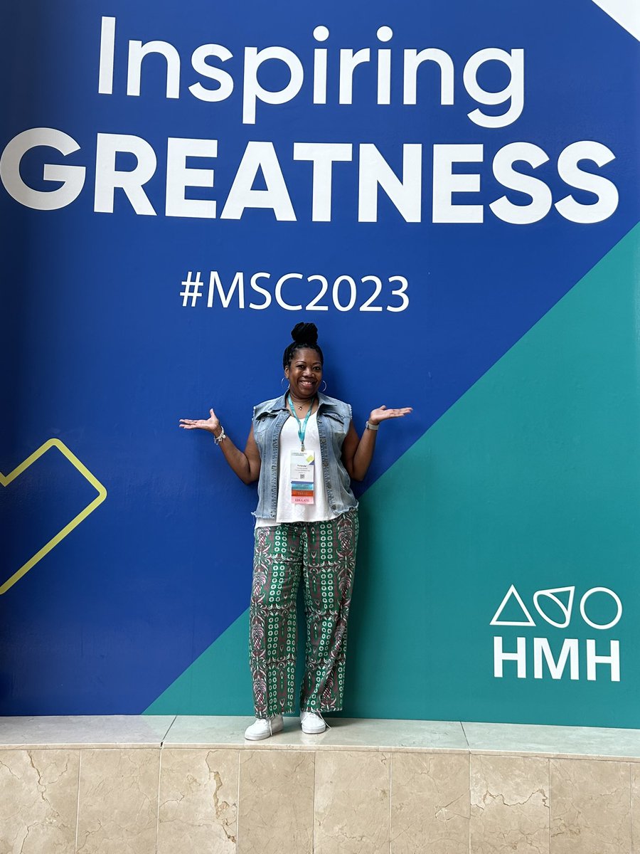 And just like that, the #MSC2023 has come to an end. I’m inspired and ready to implement the “gems” I have gleaned over the past couple of days. #smallchangesbigimpact