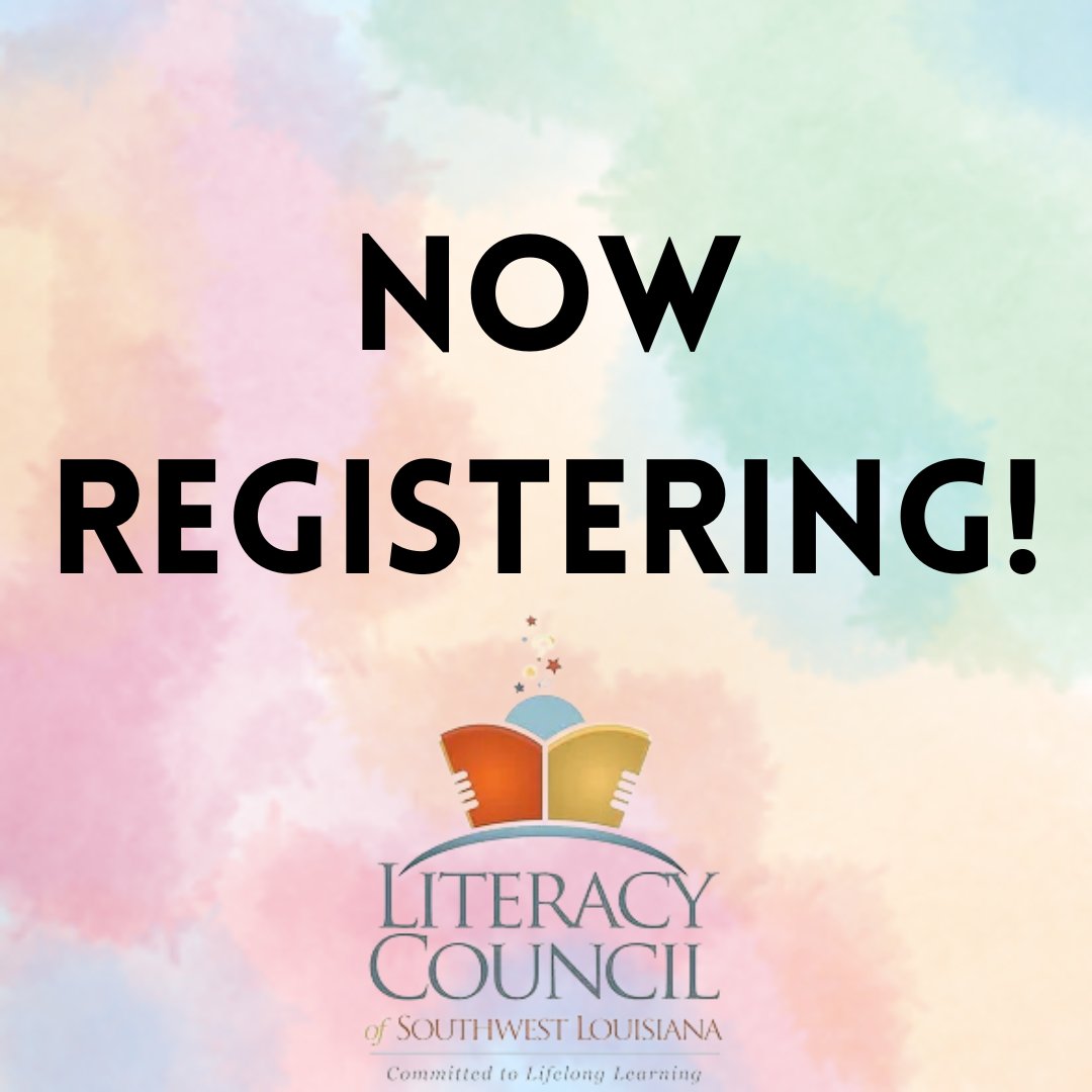 LiteracySWLA's tweet image. The Literacy Council of SWLA is gearing up for the 2023-2024 academic year!

We are now registering new students for the upcoming school year. If you would like to schedule an appointment, click the link to enroll now!

louisiana.getconnectable.com/literacy-counc…