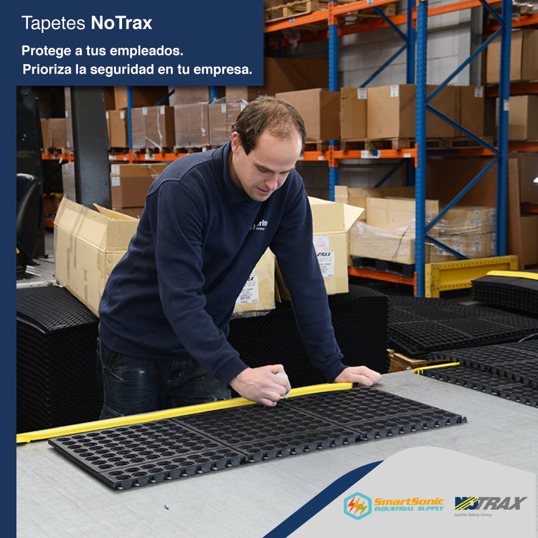 Mantén a tus trabajadores seguros y productivos con los mejores tapetes antifatiga. 
Conócelos aquí 👉 bit.ly/3vwSJgV