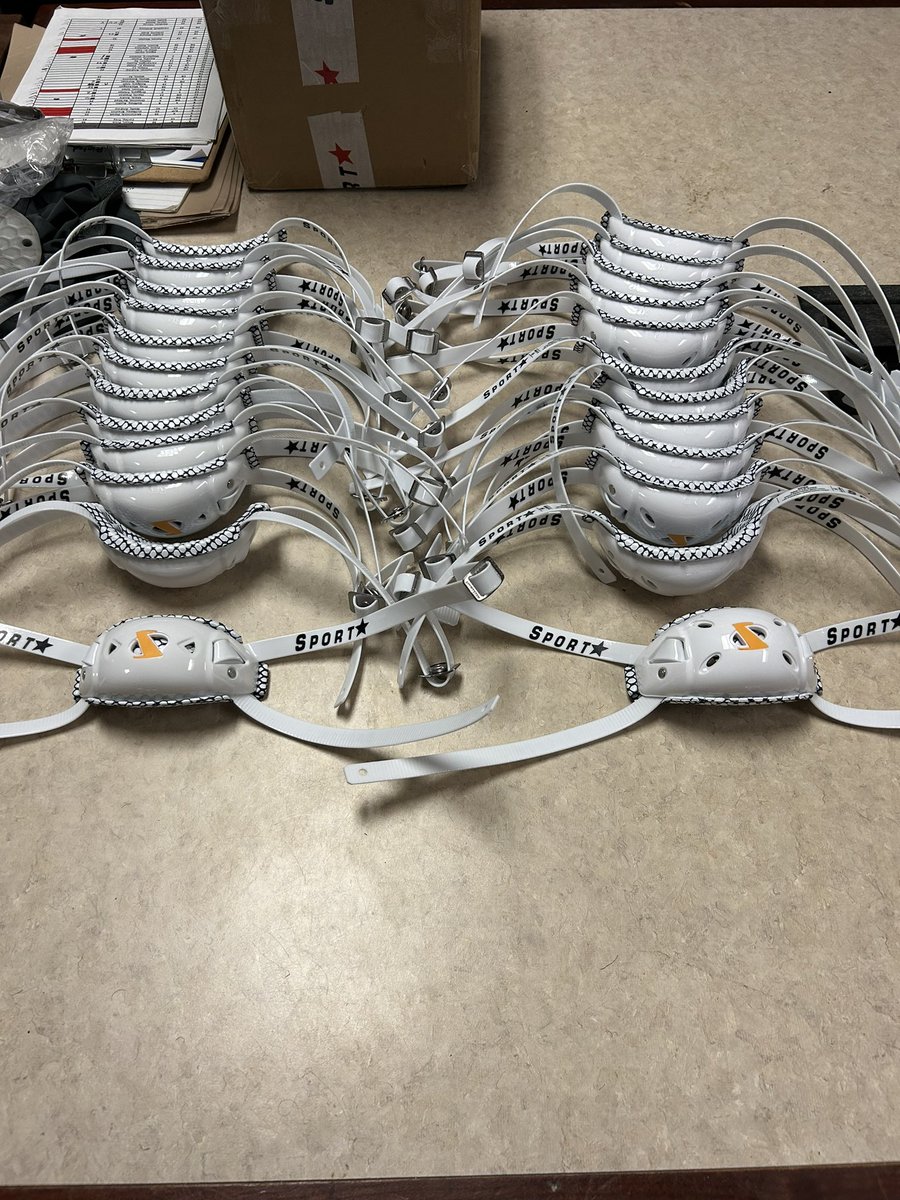 Shoutout to <a href="/SportStarGear/">SportStar Athletics</a> for helping us keep our guys safe in the Dual Color chinstraps!