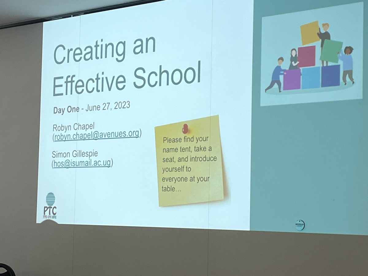 Embarked on the next course - Creating an Effective School course by @the_ptc1 developing and enhancing skills in driving school improvement, effective components, aligning statements, data-driven decisions. #GoForthAndLead @bambibetts