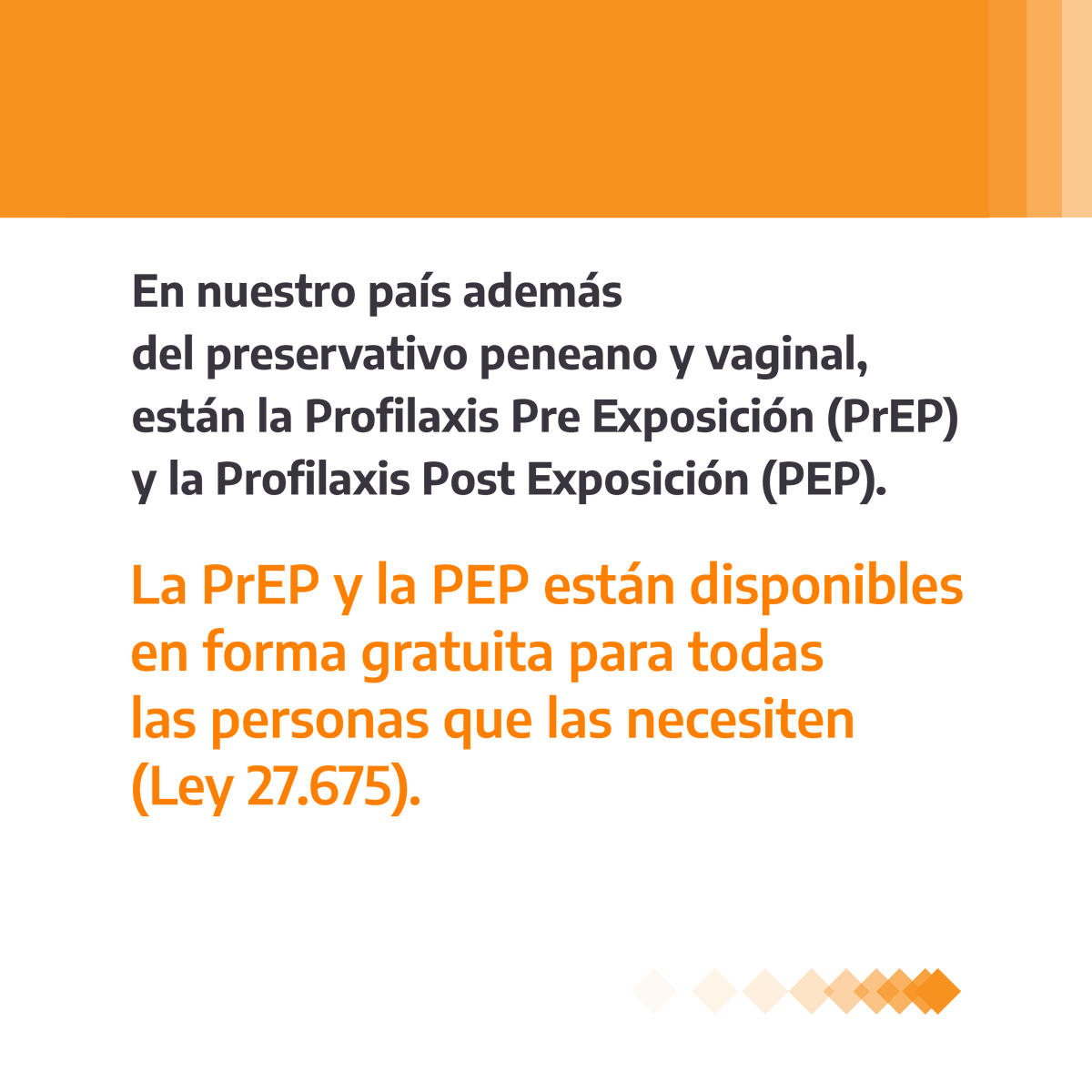 direcciondevih's tweet photo. 👉El mejor método de prevención es el que vos elegís.

📍Consultá en tu programa local de VIH para acceder a estos recursos. Es tu derecho. 

+info 0800 333 3444☎️ https://t.co/QBPpMzzqXs