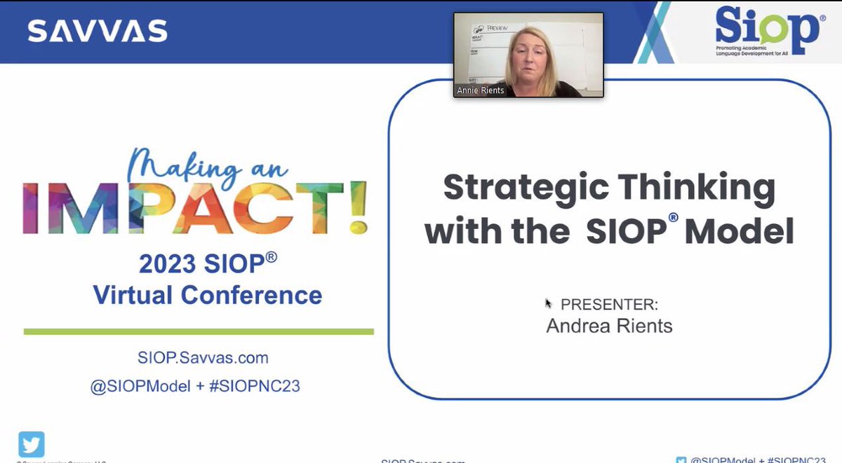 Yay! Ready to hear from @RientsAndrea ! She is so amazing! @SIOPModel #SIOPNC23