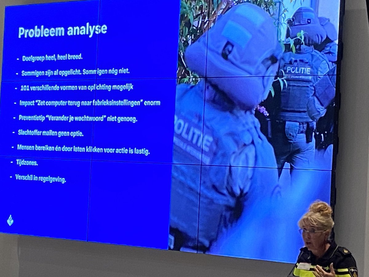 KringUCK's tweet image. Vanavond te gast bij de gloednieuwe landelijke politiehub in Utrecht. Woordvoerder Patricia Wessels (Eenheid Rotterdam) vertelt over de indrukwekkende aanpak bij de internationale operatie Cookiemonster ism de FBI. #inspiratie #kennisdelen #KringUCK @Politie