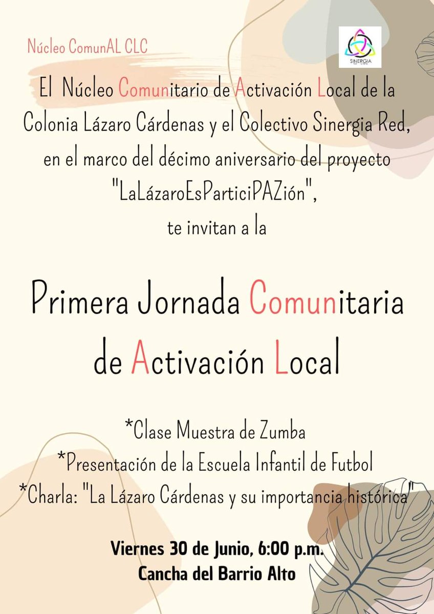 fedde_lozano's tweet image. Primera Jornada Comunitaria de Activación Local (ComunAL).

#ComunAL
#somosinergia