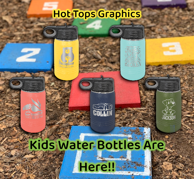Topsgraphics's tweet image. NEW PRODUCT DROP!
We are pleased to announce that the 12oz. Water Bottles are available for purchasing and customization on our website!
Make sure to get your kids some of these fantastic water bottles! They are durable, come in 17 different colors and feature a pop-up straw lid!