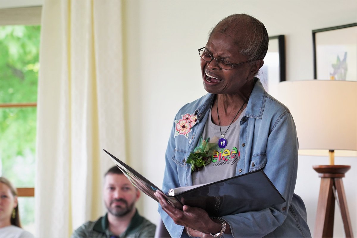 The BSU and Bemidji communities packed the David Park House yesterday to celebrate professor emerita Dr. Annie Henry. The birthday reception was full of singing, joyful speeches and deep appreciation for Henry's dedication to BSU and its students.

More: bit.ly/42YuQfP