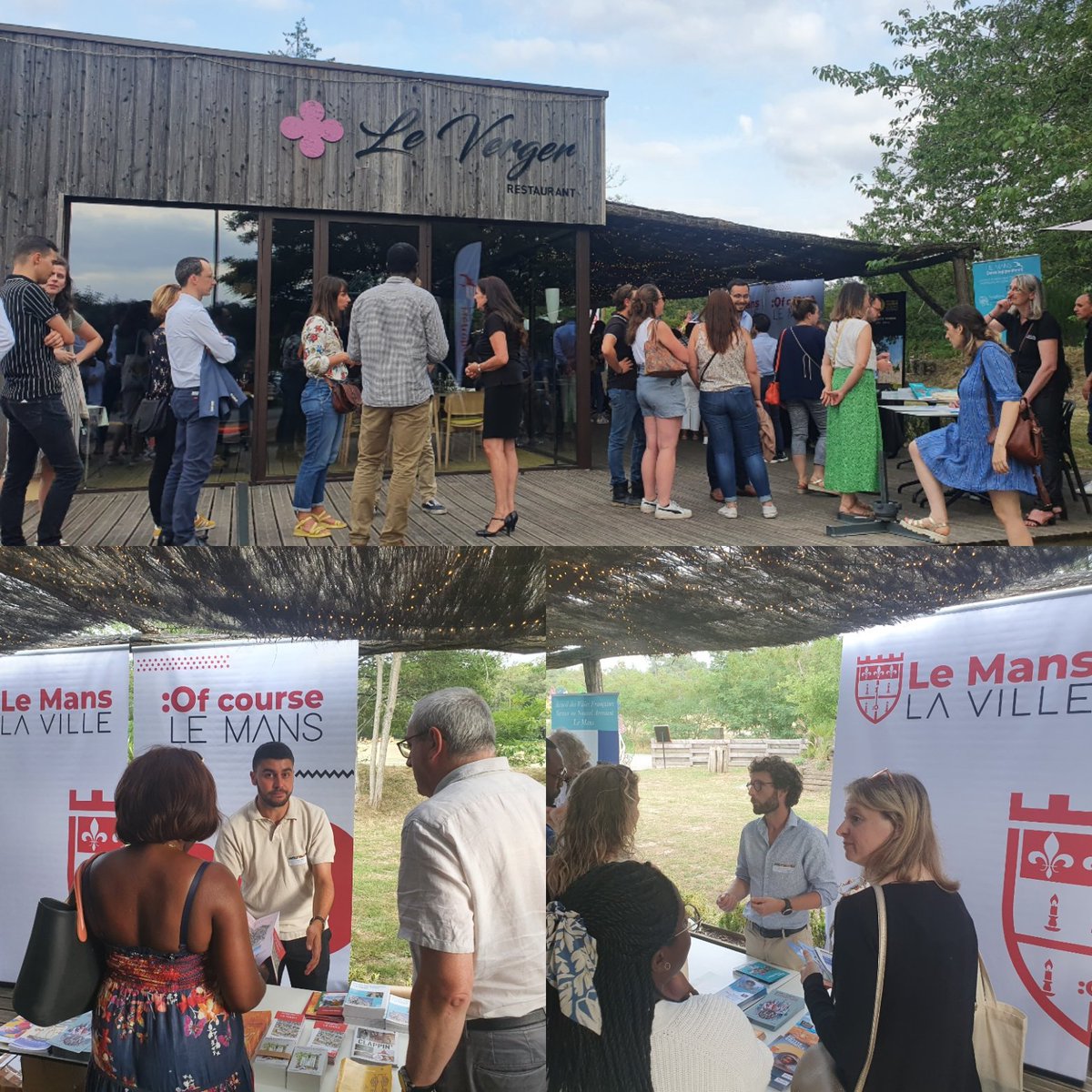 4e soirée Bienvenue sur Le Mans Métropole pour accueillir les nvx salariés et entrepreneurs arrivés sur le territoire. Merci aux partenaires présents services LMM, @ActionLogement @lemanstourisme @LesAVF @Le_PetitFute @ActuMans