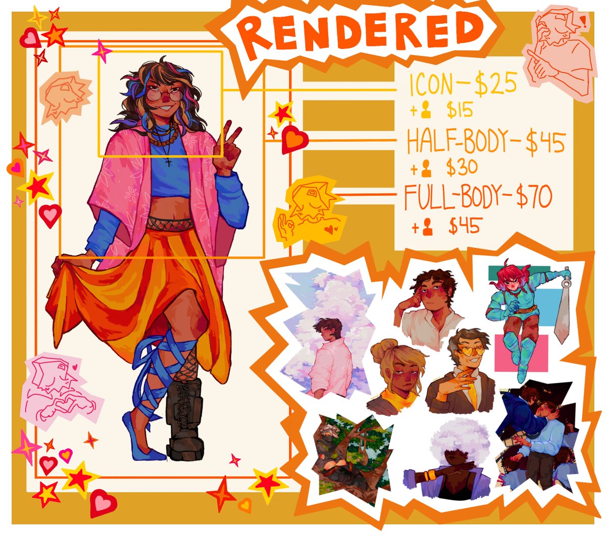 sugarcal__'s tweet photo. [ RTs appreciated ! ] c0mms are OPEN !! please DM me for more information :D https://t.co/VyTWMggpVO