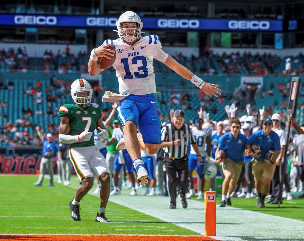 The most slept on QB in college football is… 🤔 

For me it’s Riley Leonard 😈