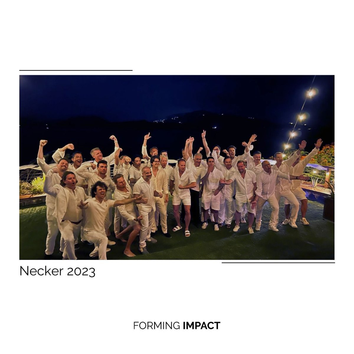 FormingImpact's tweet photo. And of course, we didn't miss out on some exciting activities!
🚶♀️Guided meditation walk
🥗Lunch at the crocodile table
🏆Tipsy Tennis and sunset yoga
🎉White-theme soirée
It was a day and night to remember.✨
#FormingImpact #Experiences #NeckerIsland #Necker2023 https://t.co/8emyHpki6P