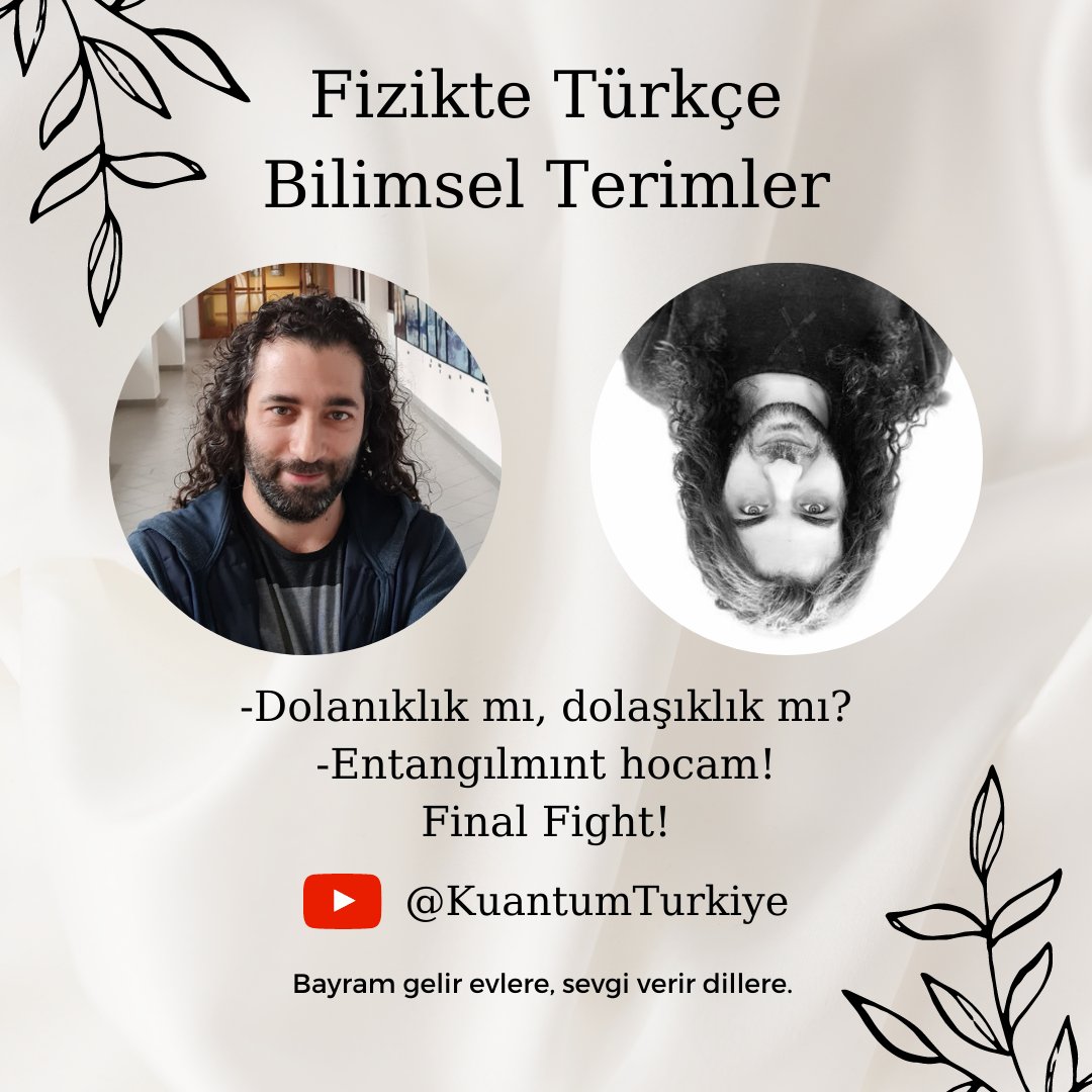 Kuantum Teknolojileri Türkiye (@kuantumturkiye) on Twitter photo Onur Pusuluk (<a href="/sulekesi/">Onur Pusuluk</a>) ve Yusuf Karlı (<a href="/Psibilim/">Yusuf Karlı</a>) hocalarımızla birlikte, 30 Haziran Cuma günü Fizikteki Türkçe Terimleri hakkında konuşacağımız bu yayınımıza Youtube üzerinden katılım sağlayabilirsiniz.
Yayını hatırlatıcılara eklemeyi unutmayın! :)
youtube.com/watch?v=wFSBMy… Onur Pusuluk (<a href="/sulekesi/">Onur Pusuluk</a>) ve Yusuf Karlı (<a href="/Psibilim/">Yusuf Karlı</a>) hocalarımızla birlikte, 30 Haziran Cuma günü Fizikteki Türkçe Terimleri hakkında konuşacağımız bu yayınımıza Youtube üzerinden katılım sağlayabilirsiniz.
Yayını hatırlatıcılara eklemeyi unutmayın! :)
youtube.com/watch?v=wFSBMy…
