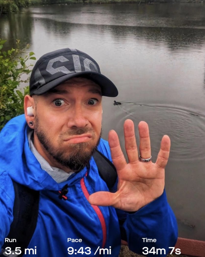 JonIn6OSeconds's tweet photo. Double Run Day....
Ruff as fuck that one, my breathing was absolutely shocking, could not get my rhythm but on a better note, BANGIN grub for tea and my new clothing venture is coming along nicely 👌🏻
#ukrunchat #doublerunday #excitingtimes #food https://t.co/mIDnQ9zD7b