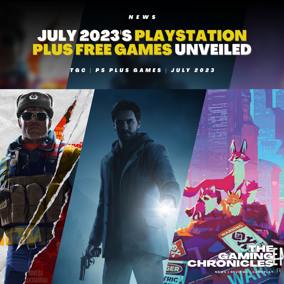 Thgmngchrncls's tweet photo. 🎮 PlayStation Plus Free Games for July 2023 have been revealed!

Get ready for an exciting lineup, including:

🔦 Alan Wake Remastered
💣 Call of Duty: Black Ops Cold War
🦊 Endling: Extinction is Forever

Mark your calendars for July 4 when these games go live.

Don't miss out! https://t.co/Nq3QZRjGZh