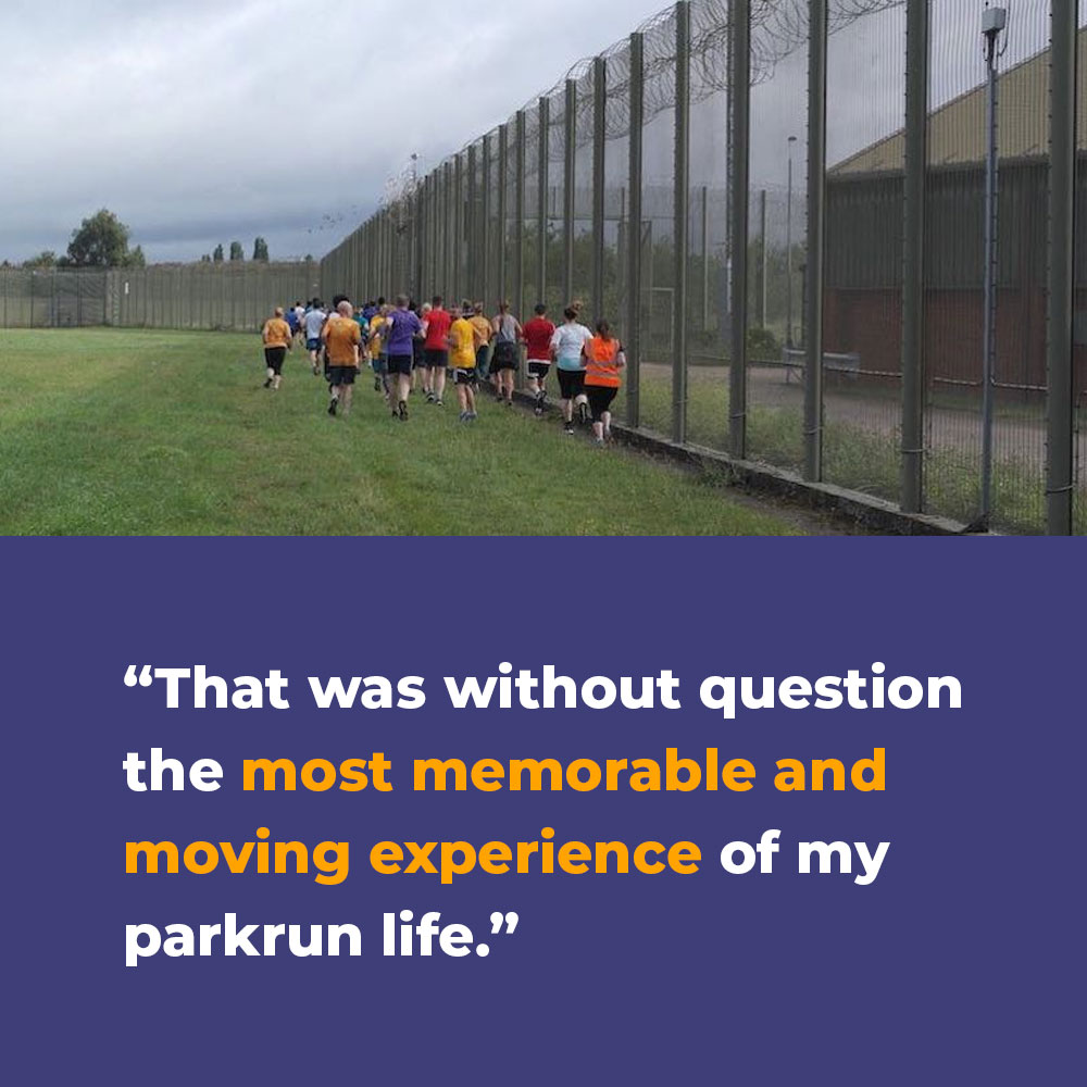 parkrunUK's tweet photo. Feltham parkrun is one of the 28 live custodial parkruns in the UK and after hitting its 100th event, we take a look at how the initiative continues to change the lives of participants, staff and visitors alike.

 Find out more 👉 https://t.co/pPg1X70wwZ

🌳 #loveparkrun https://t.co/wGv4bHGyxY