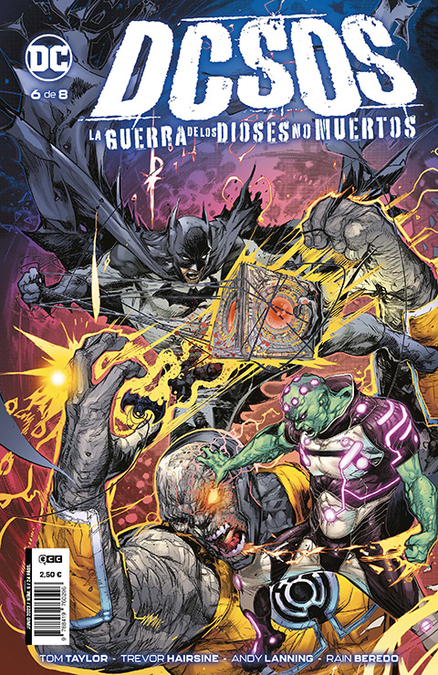 eccediciones's tweet photo. ¡El ejército de la Antivida llega hasta Tierra 2 en #DCsos: La guerra de los dioses no muertos 6, de @TomTaylorMade y Trevor Hairsine! ¿Será suficiente el poder de los héroes supervivientes para detener su avance? https://t.co/xFZIBU5dkD https://t.co/ek3VWhQ7Lt